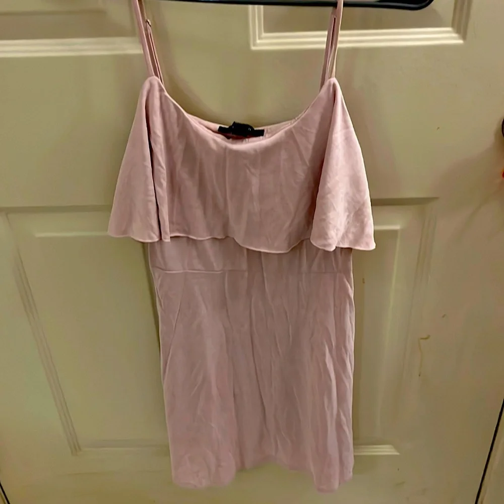 Forever 21 size XL spaghetti strap dress, light pink/purple - Picture 1 of 3